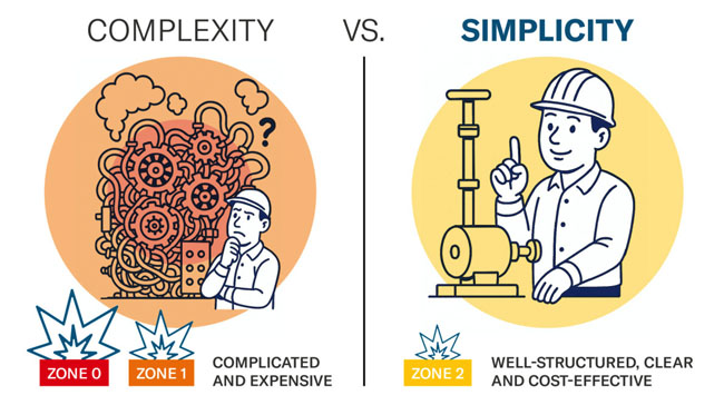 complejidad simplicidad atex keller catsensors