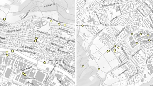 sensors dl-atm22 instal·alts a Zurich mesurant fluxes d'aire fred